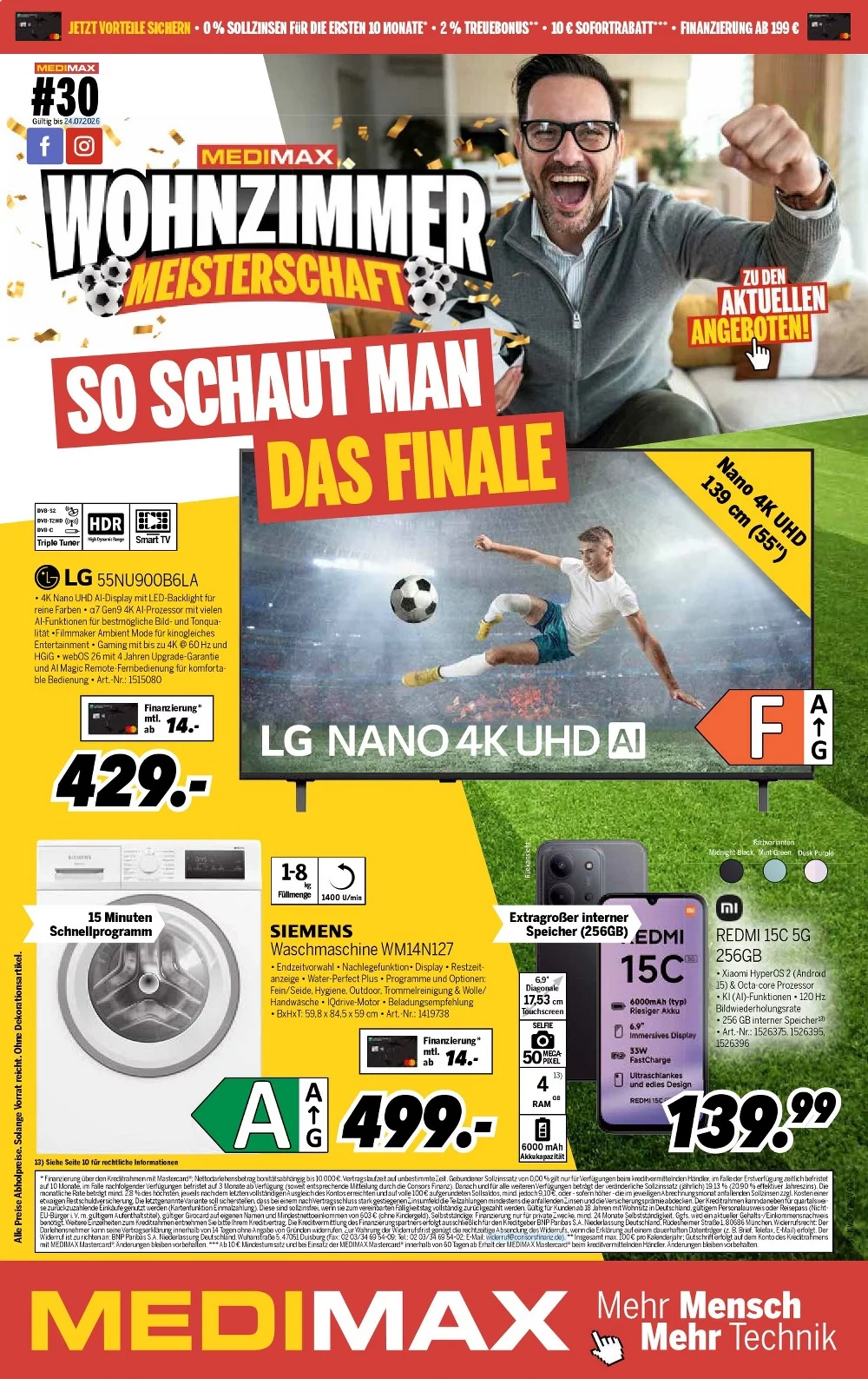 Medimax Prospekt ab 31.07.2026 Angebote Blättern 1 medimax prospekt kw-30