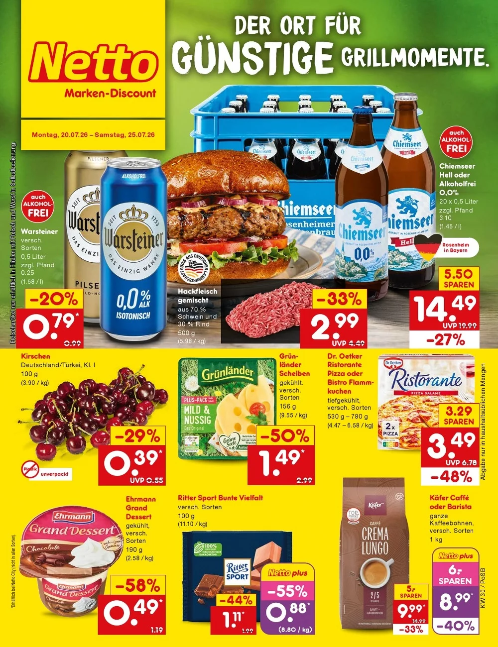 Netto Marken-Discount Prospekt ab 27.07.2026 nächste Woche Blättern 1 netto marken prospekt kw-31