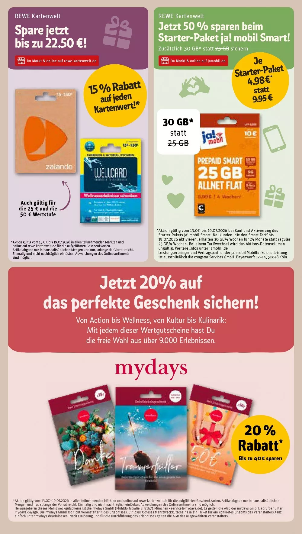 rewe prospekt aktuell juli 13 18 29 73676450