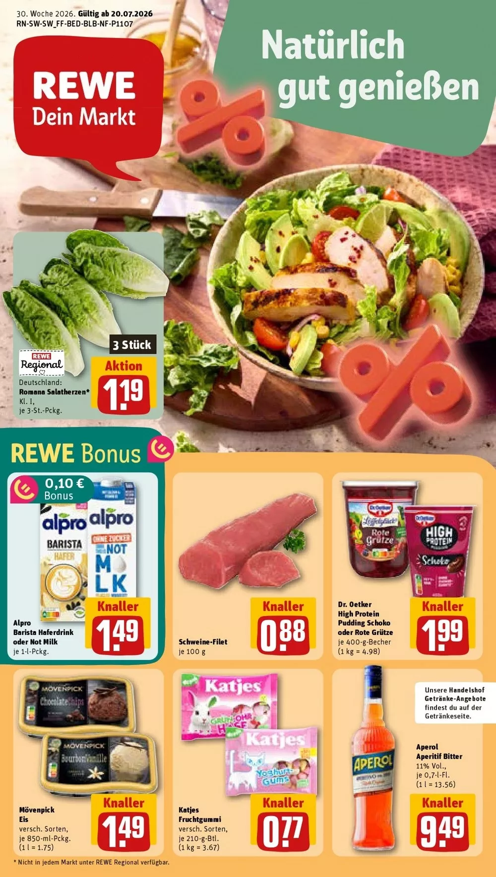 rewe prospekt week-30 online aktuell prospekt rewe