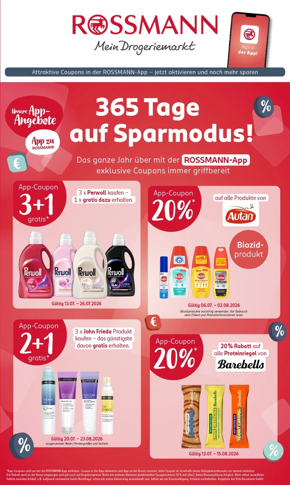 Rossmann Prospekt Neu ab 20.07.2026 Angebote Blättern 1 rossmann prospekt kw-30