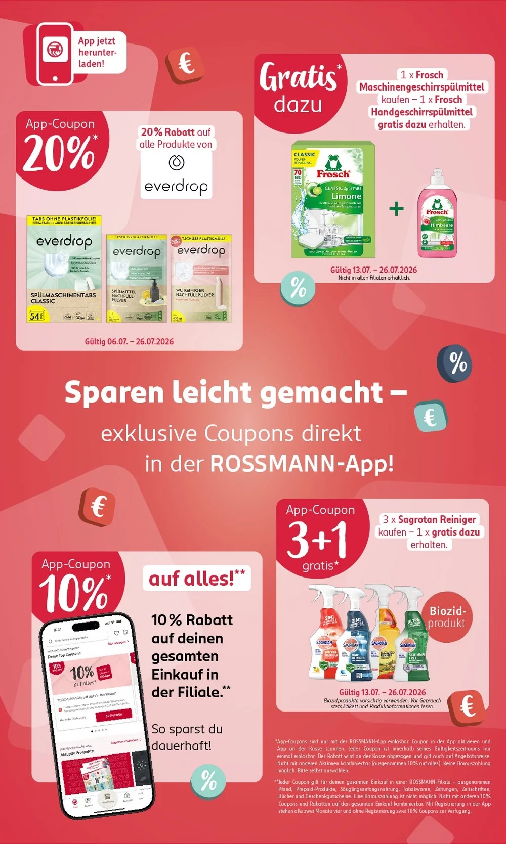 Rossmann Prospekt Neu ab 20.07.2026 Angebote Blättern 2 rossmann prospekt juli 20 25 2
