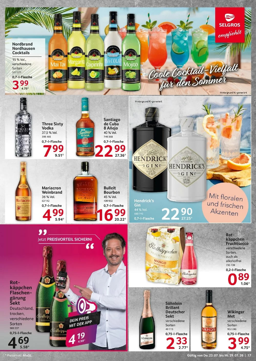 selgros food prospekt juli 23 2917