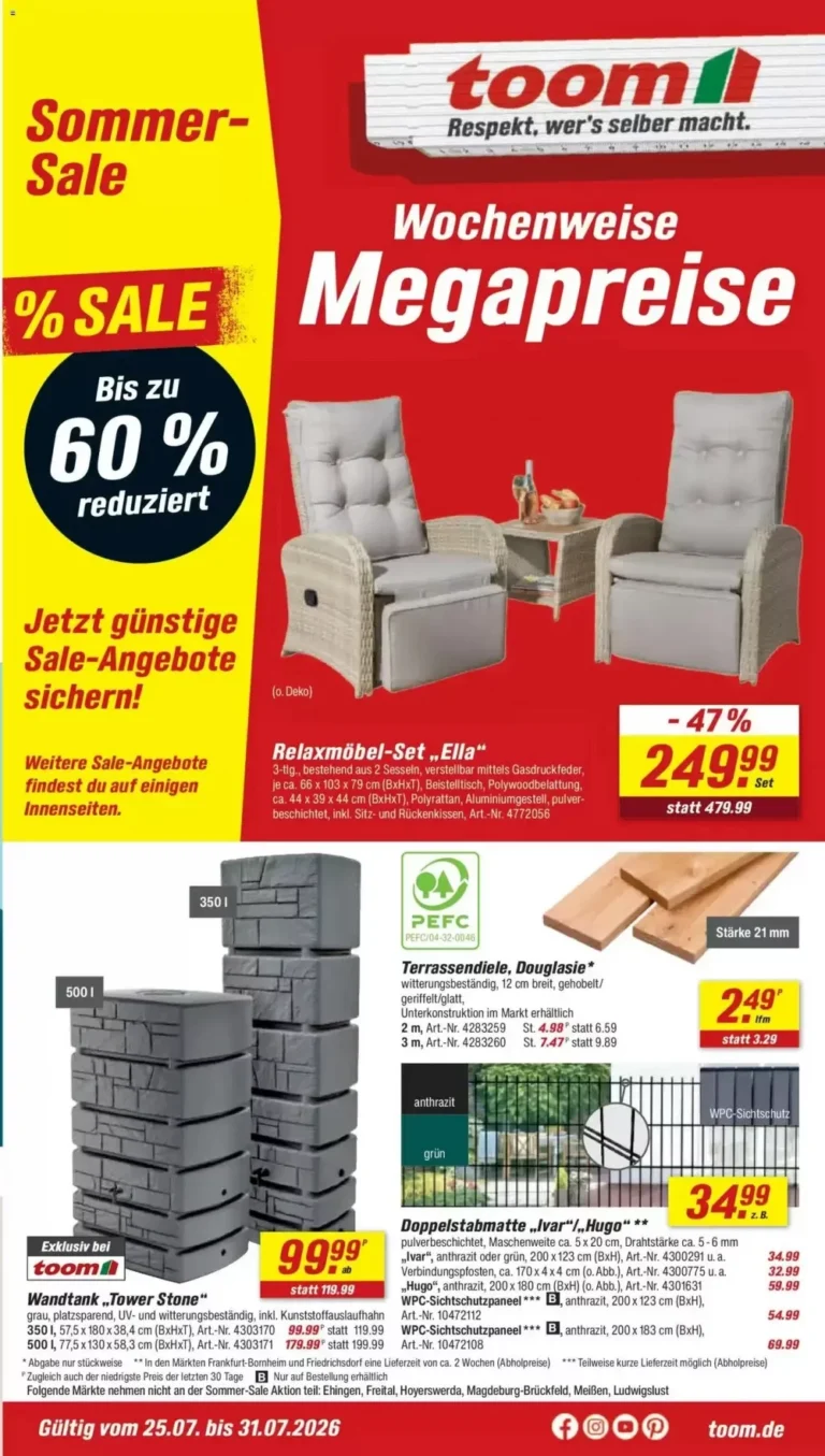 toom baumarkt prospekt kw-31