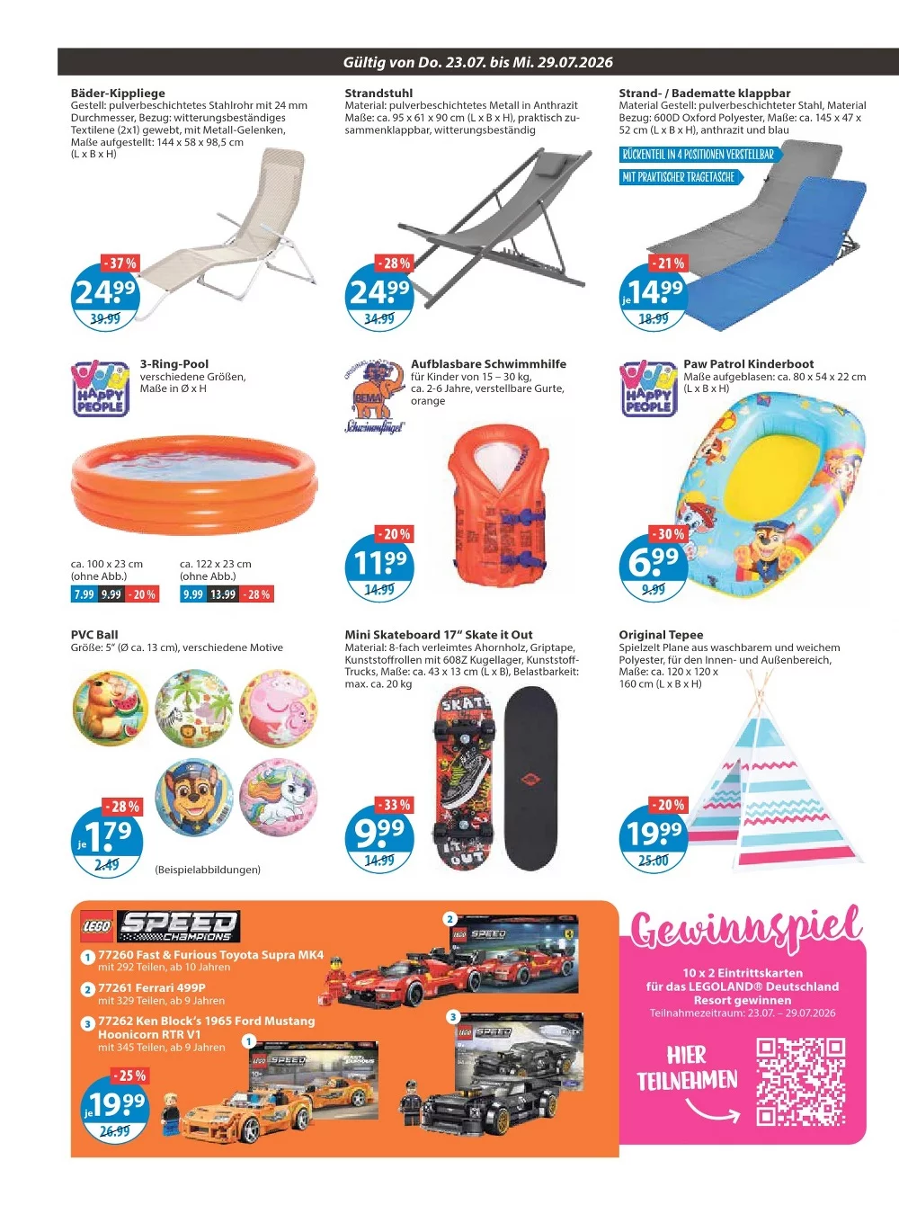V-Markt Prospekt ab 06.08.2026 Angebote Blättern 16 v markt prospekt juli 23 29 16