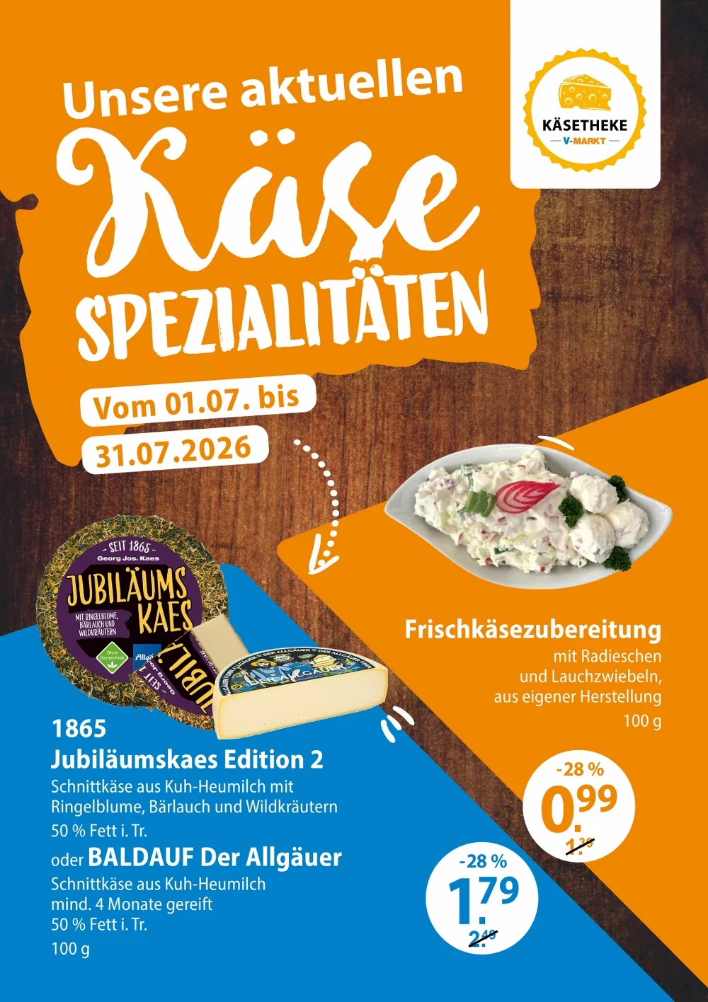V-Markt Prospekt ab 06.08.2026 Angebote Blättern 24 v markt prospekt juli 23 29 24