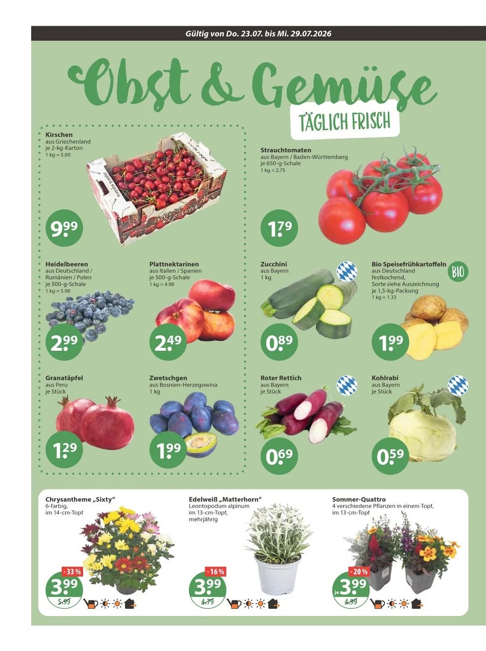 V-Markt Prospekt ab 06.08.2026 Angebote Blättern 4 v markt prospekt juli 23 29 4