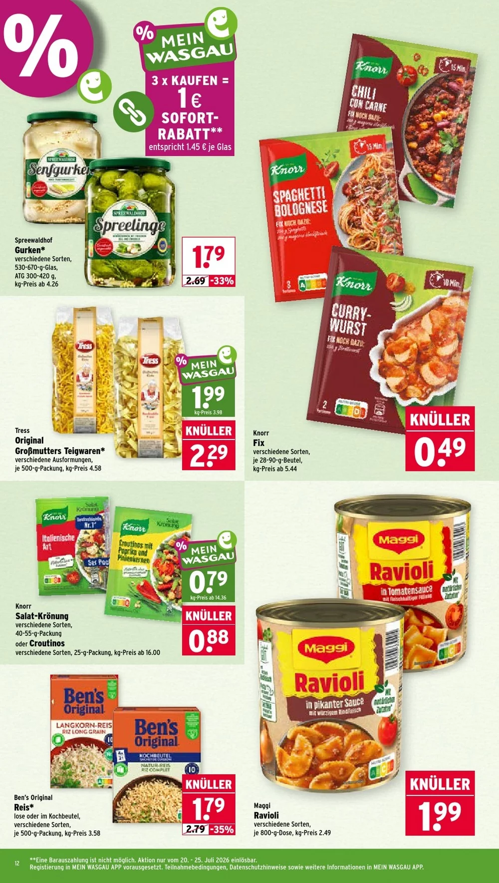wasgau prospekt juli 20 25 12