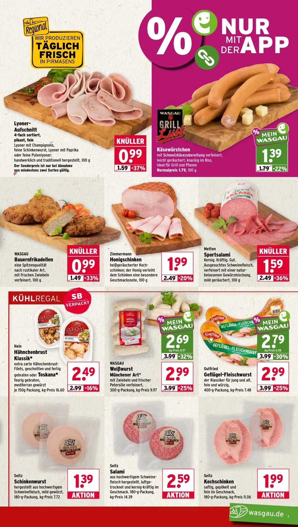 wasgau prospekt juli 27 august 1 7
