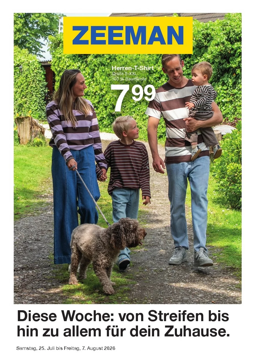 Zeeman Prospekt ab 25.07.2026 Angebote Blättern 1 zeeman prospekt kw-31