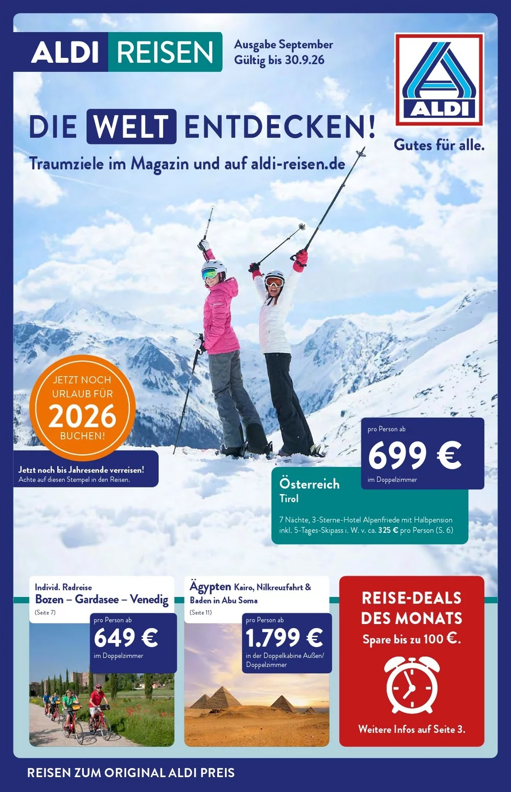 Aldi Nord Reisen Prospekt September 2026 1 aldi nord reisen september