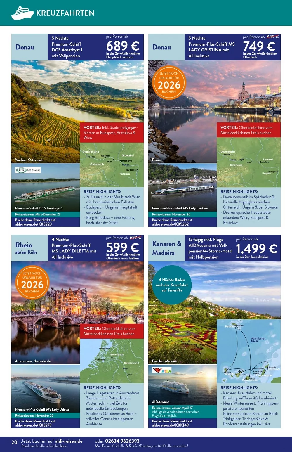 Aldi nord reisen september 20