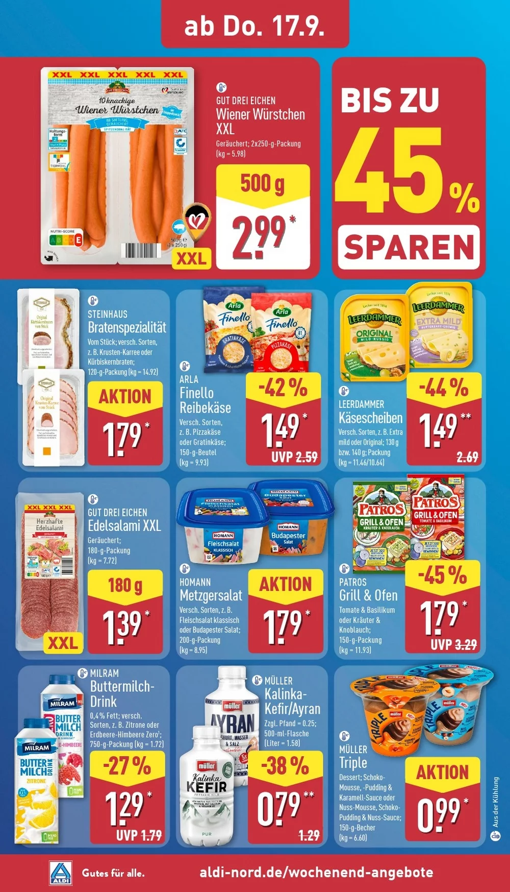 aldi nord prospekt september 14 19 32