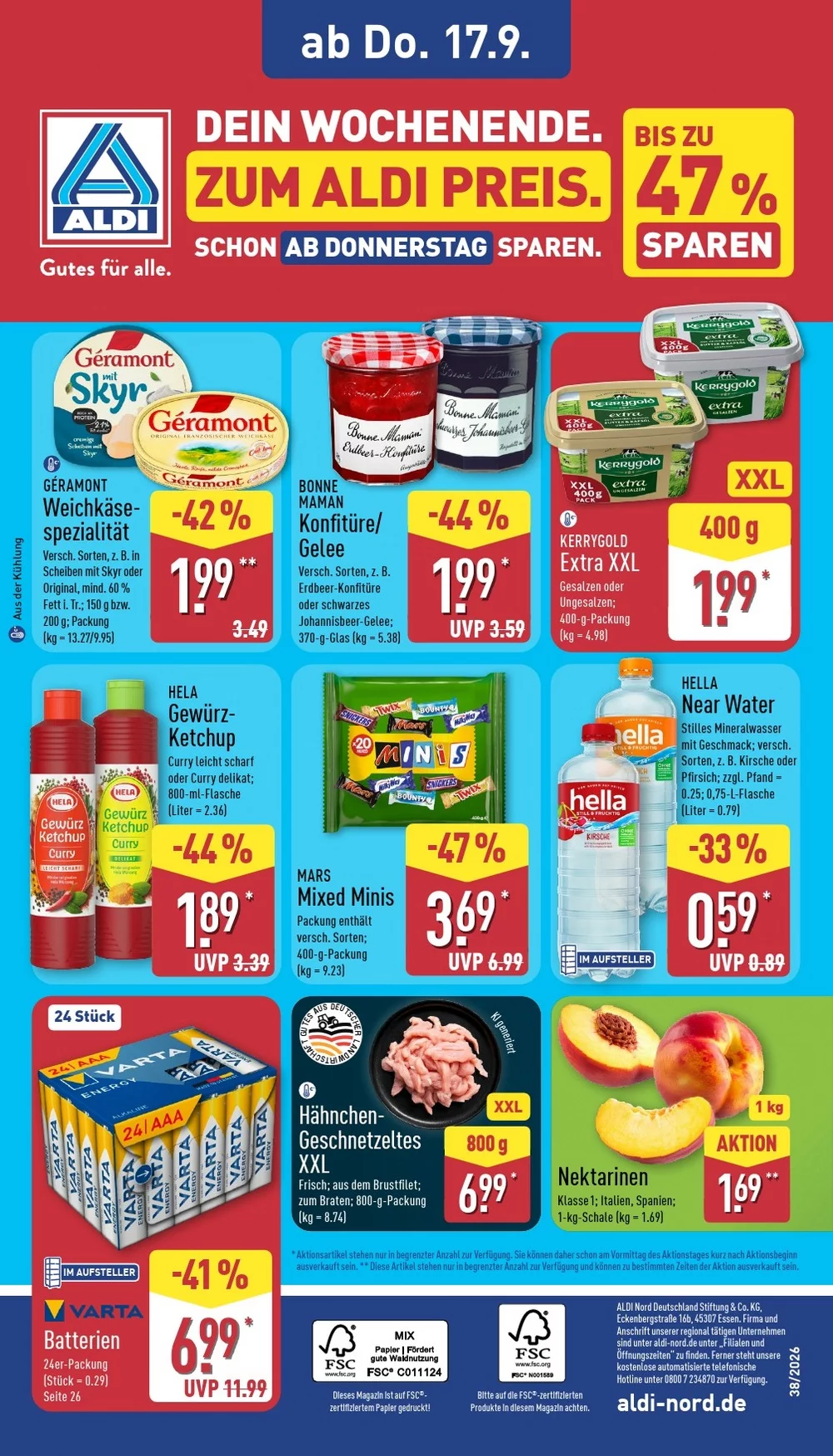 aldi nord prospekt september 14 19 36