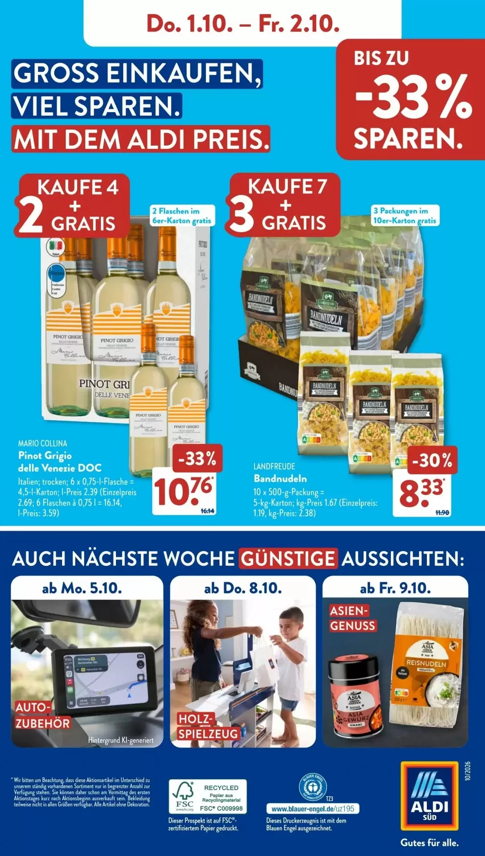 aldi sued prospekt september 28 16