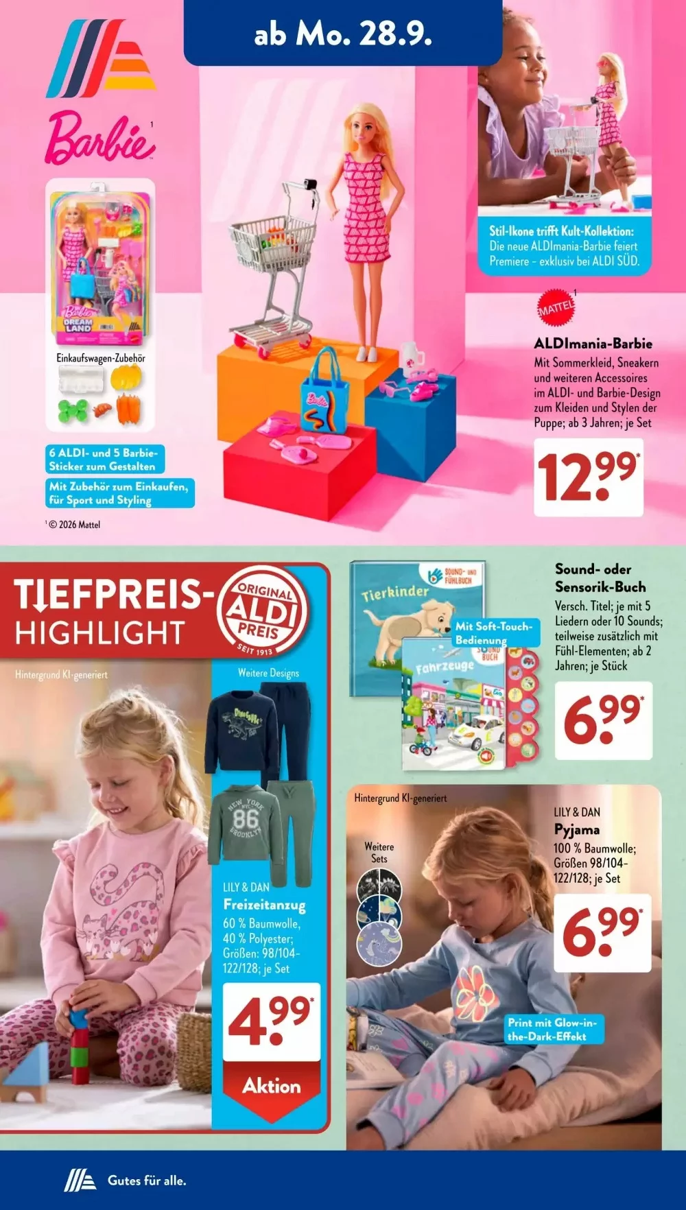 Aldi Süd Prospekt ab 28.09.2026 Angebote Blättern 2 aldi sued prospekt september 28 2