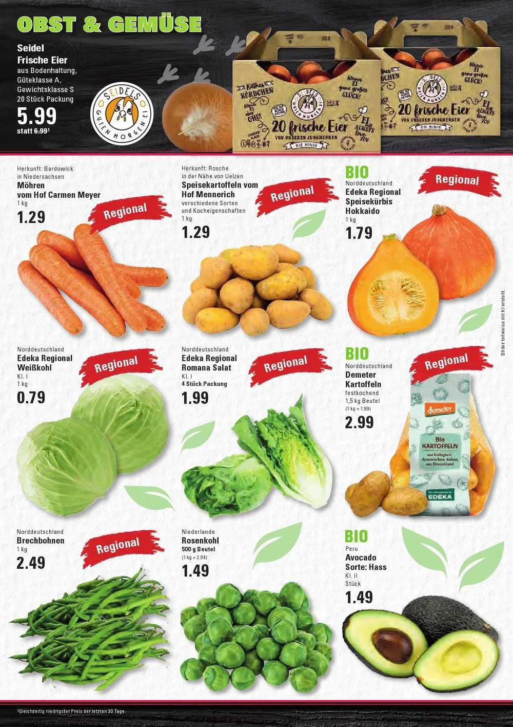 Edeka Meyer’s Frischecenter Prospekt ab 14.09.2026 Angebote Blättern 2 edeka meyers prospekt september 14 19 2