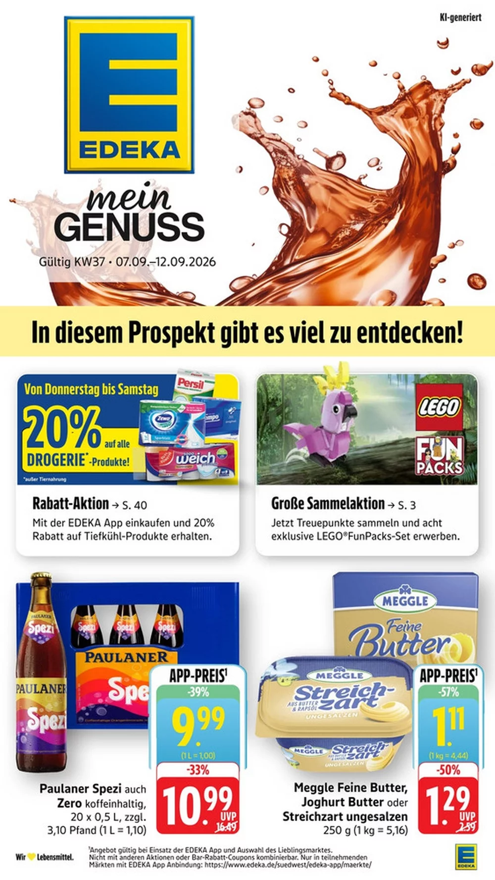 edeka südwest prospekt kw-37
