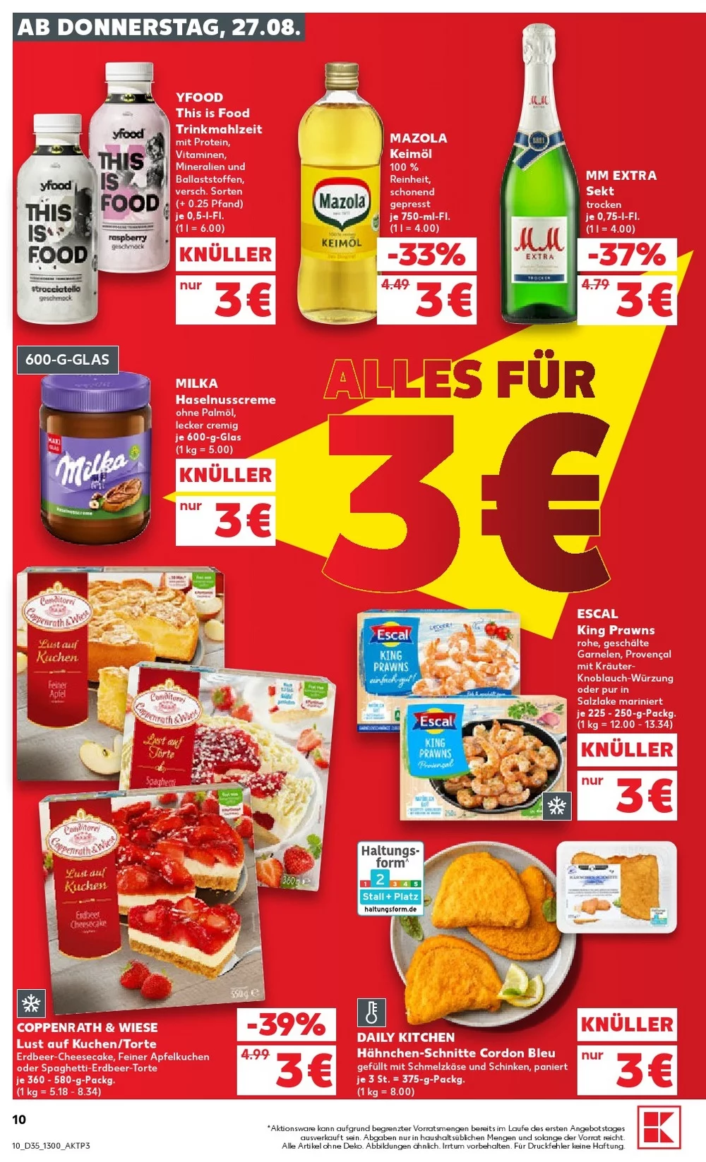 kaufland prospekt august 27 september 2 10