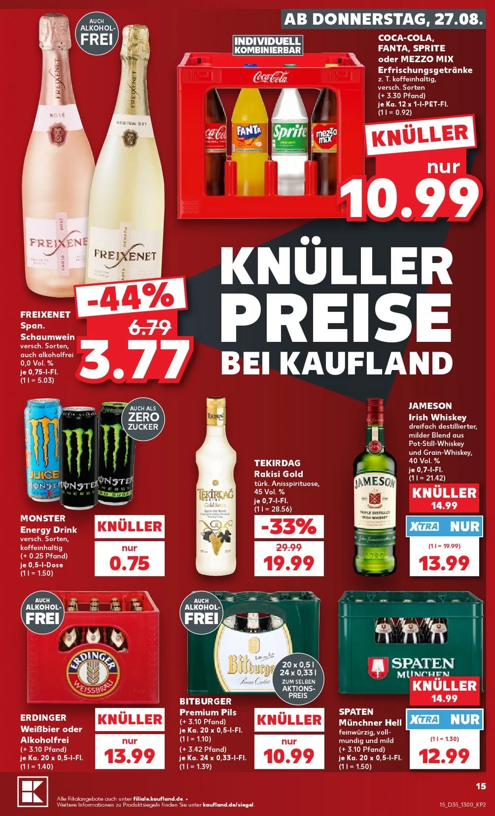 kaufland prospekt august 27 september 2 15