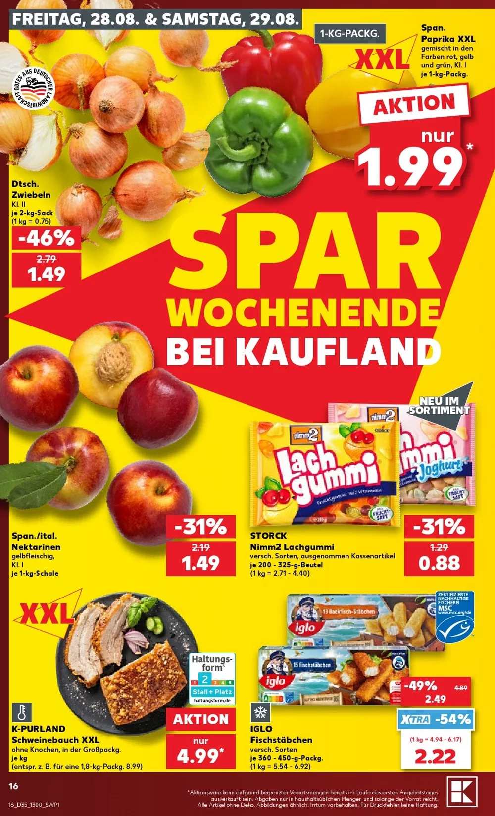 kaufland prospekt august 27 september 2 16