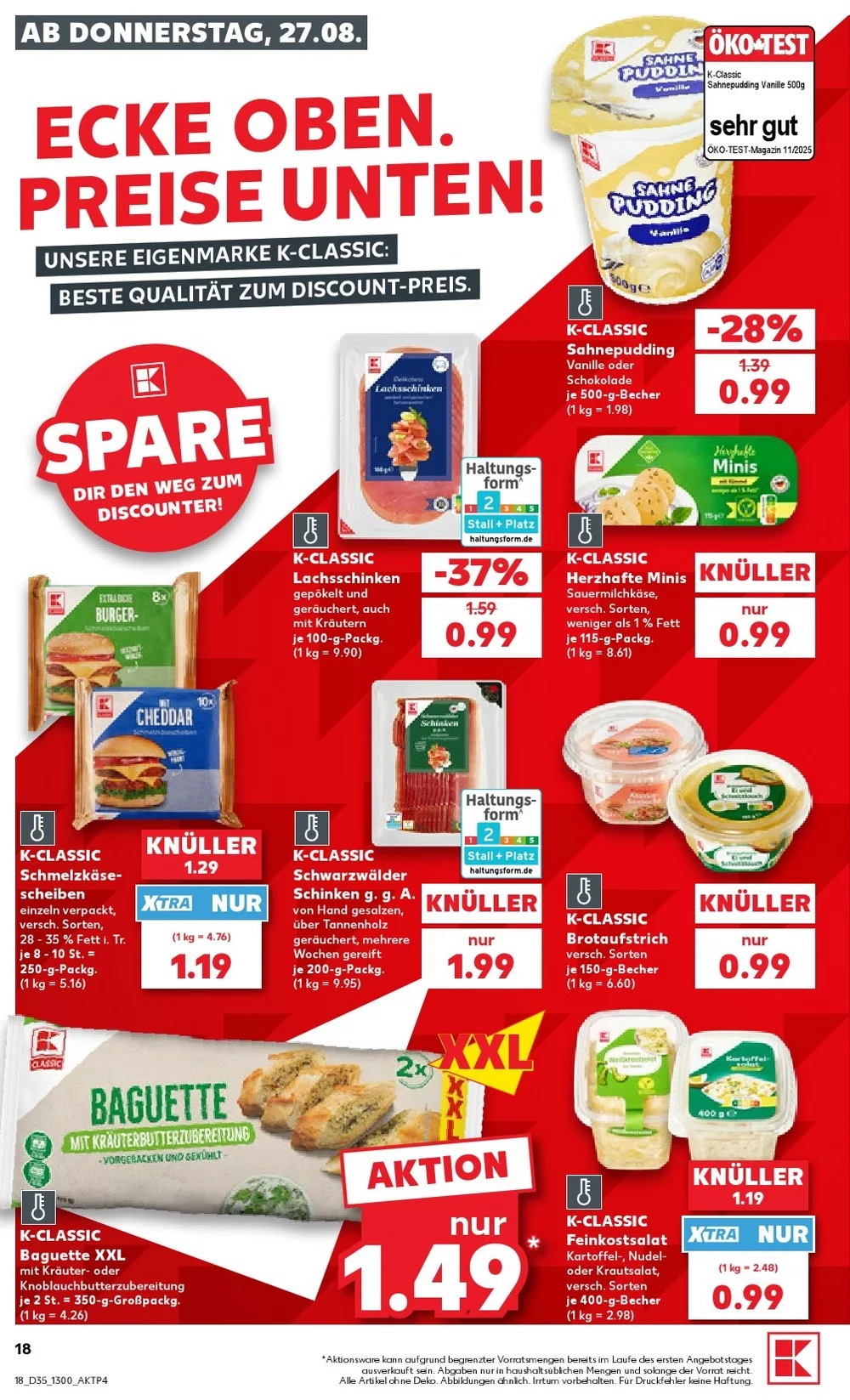 kaufland prospekt august 27 september 2 18