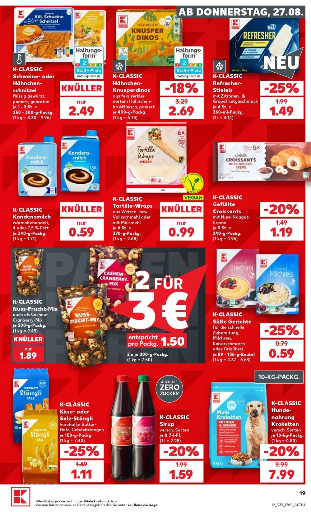 kaufland prospekt august 27 september 2 19