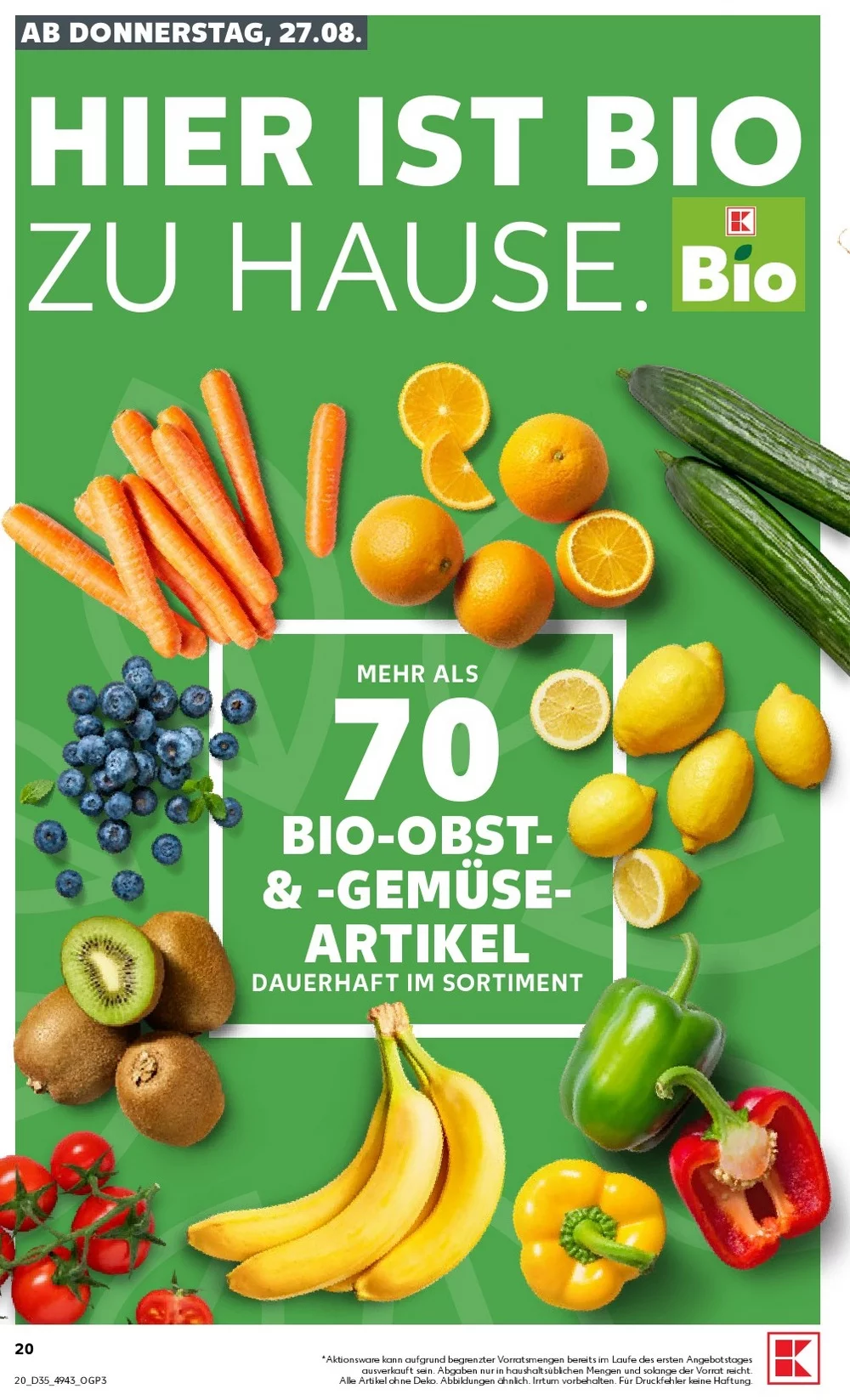 kaufland prospekt august 27 september 2 20