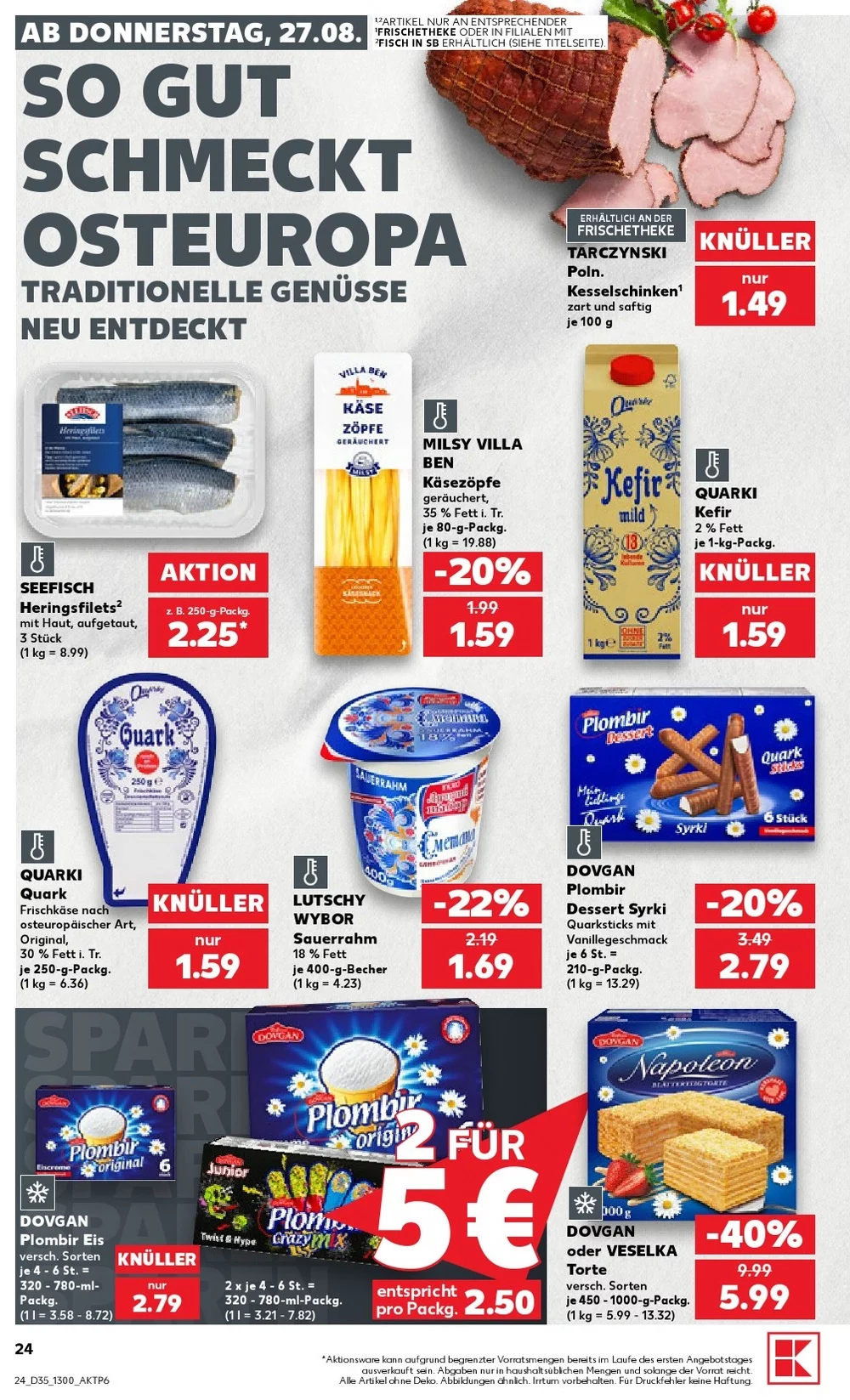 kaufland prospekt august 27 september 2 24