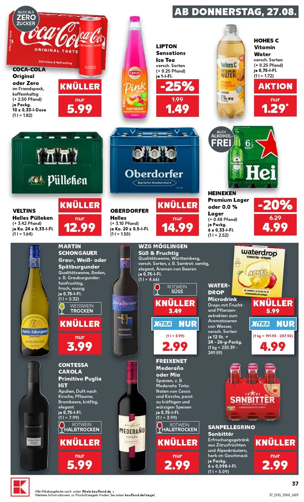 kaufland prospekt august 27 september 2 37