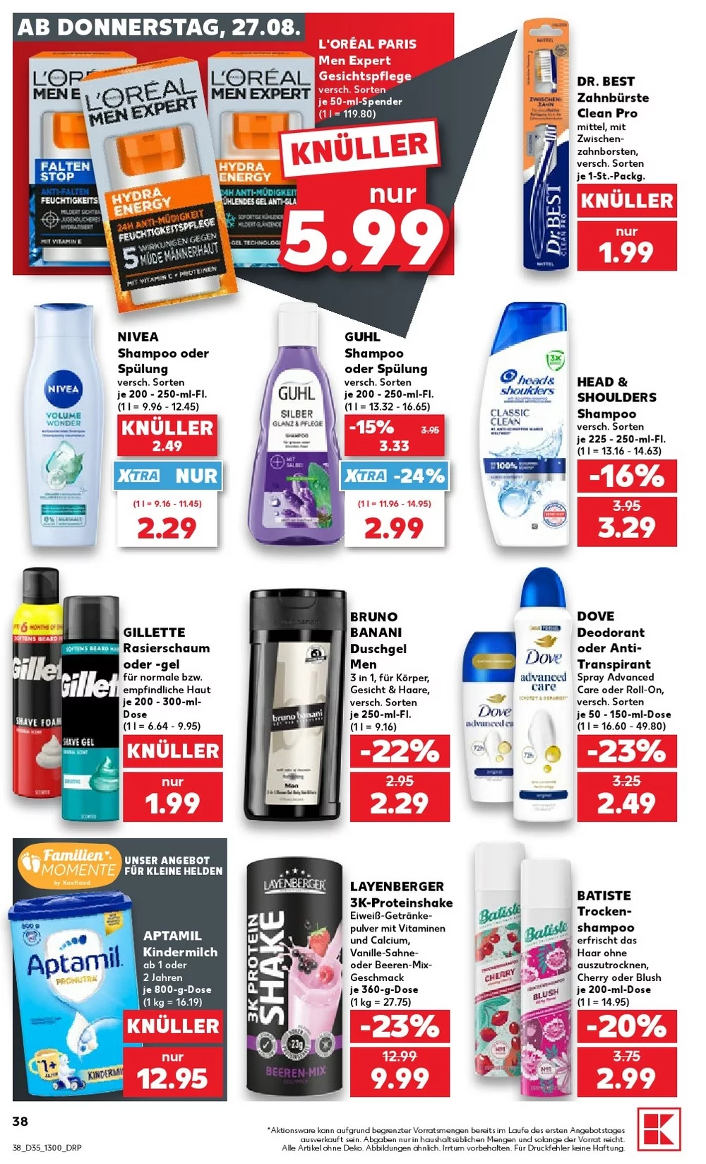kaufland prospekt august 27 september 2 38