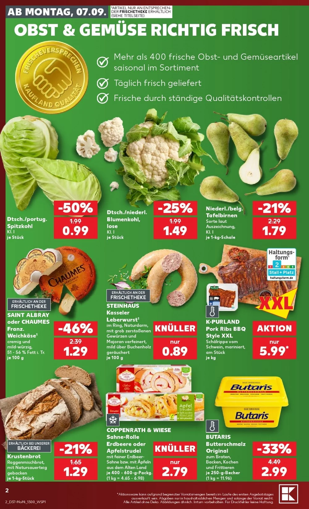 kaufland prospekt september 7 12 2