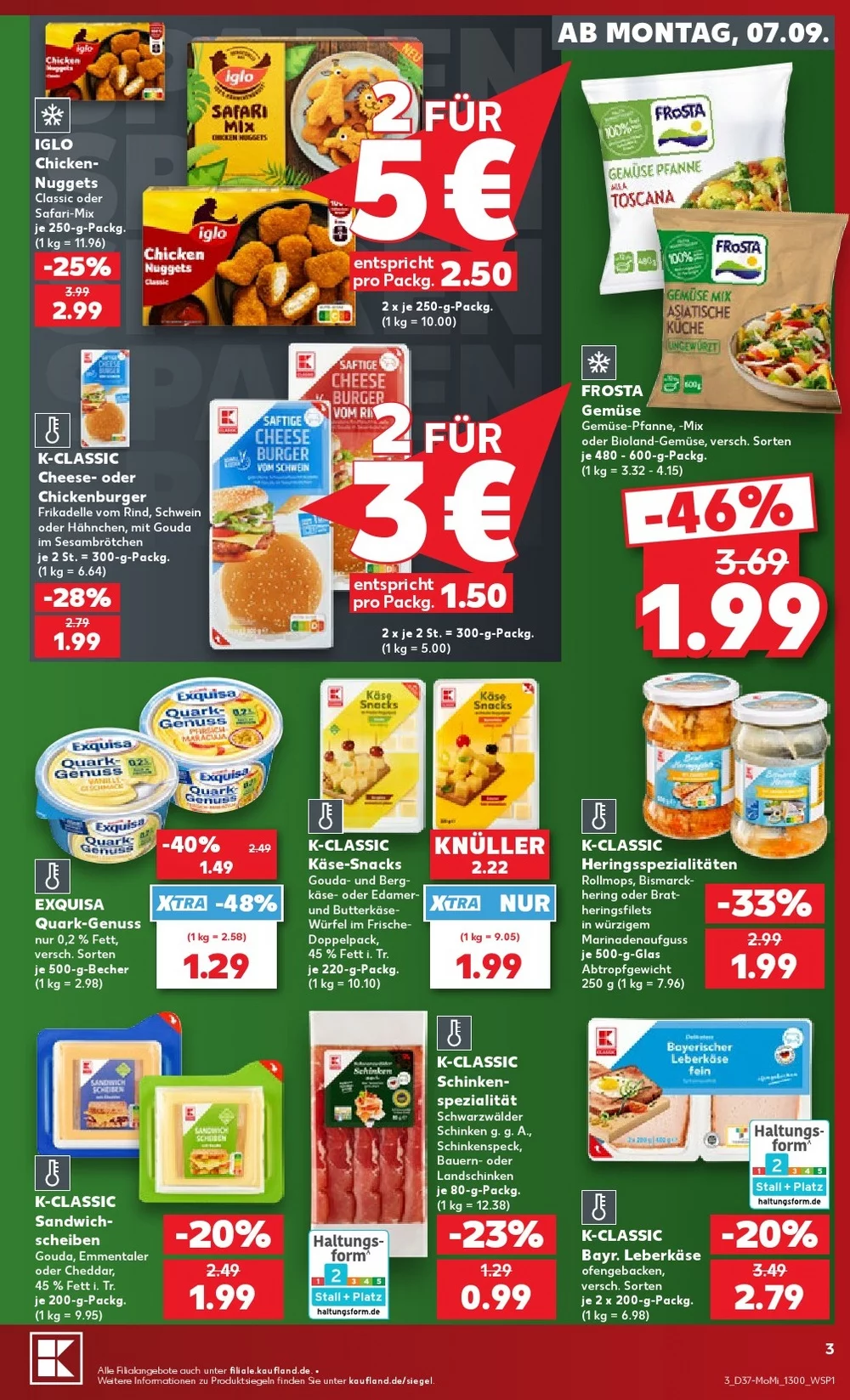 kaufland prospekt september 7 12 3