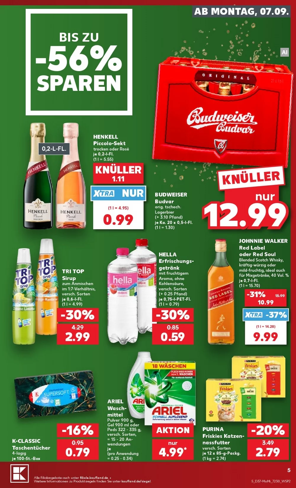 kaufland prospekt september 7 12 5