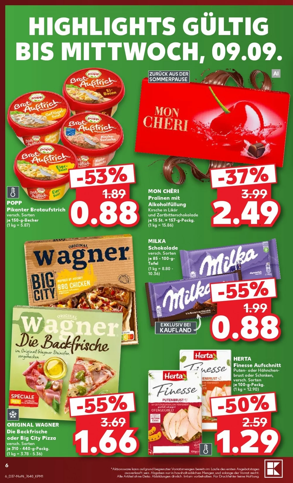 kaufland prospekt september 7 12 6