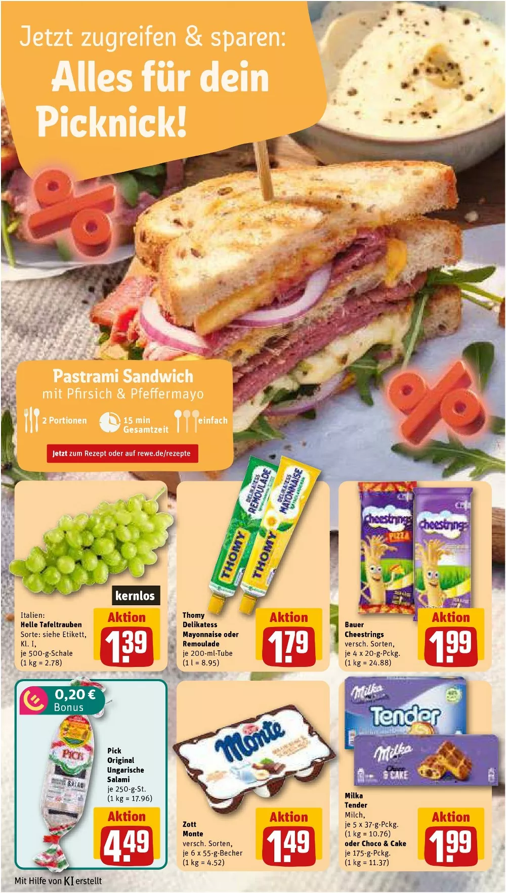 rewe prospekt august 10 15 10 99345677