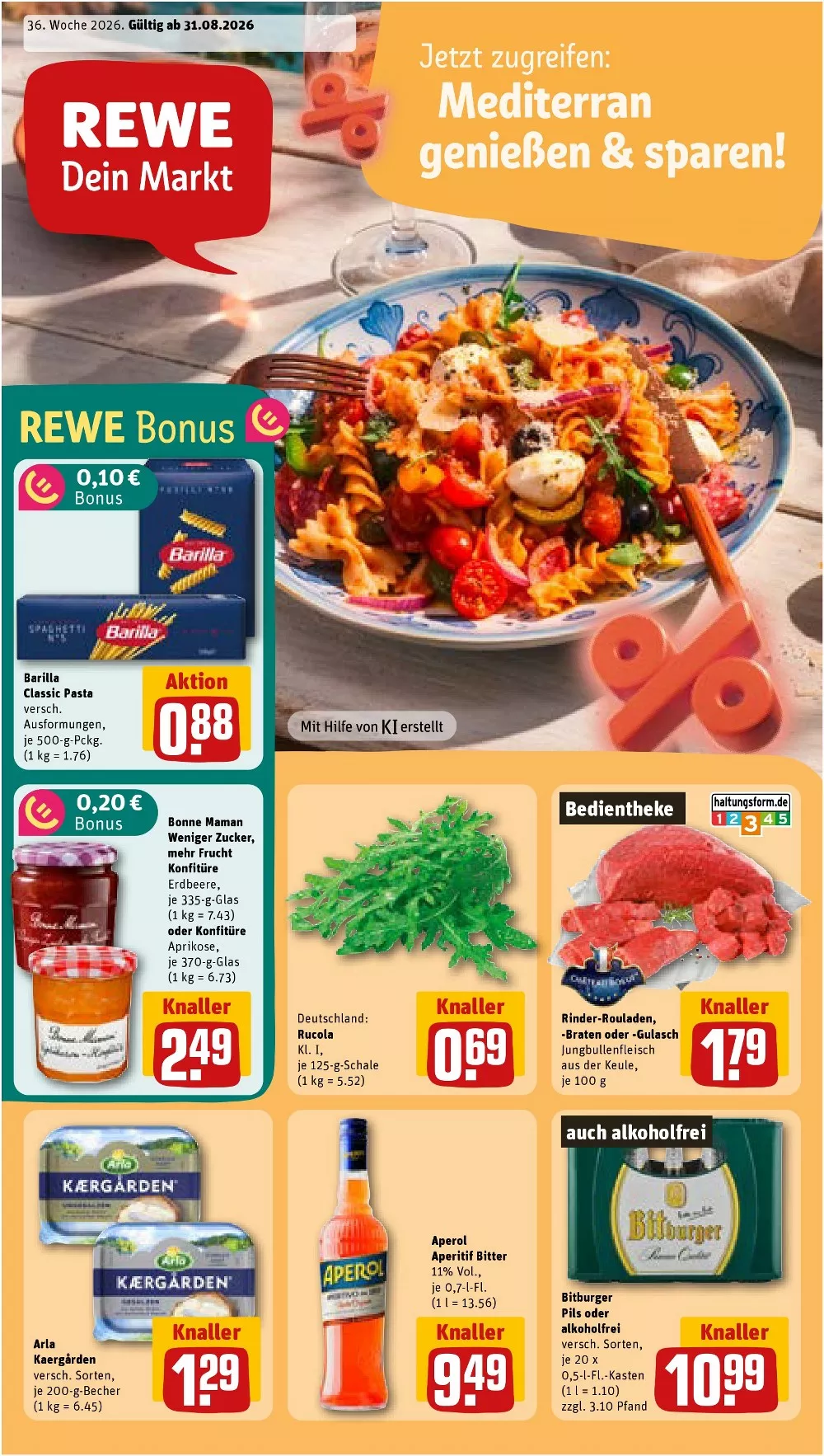 rewe prospekt kw36 neu aktuell prospekt rewe