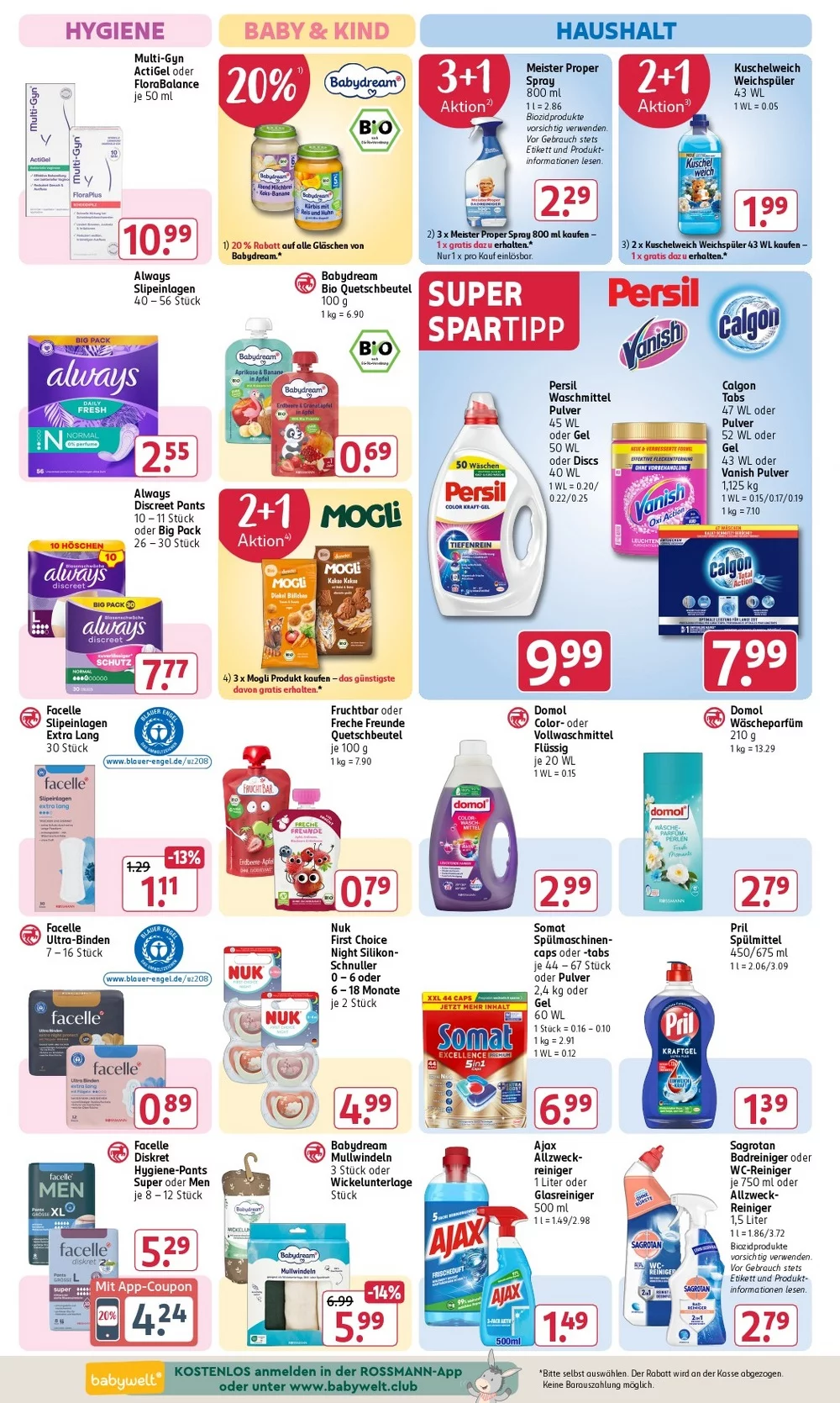 rossmann prospekt september 14 18 15
