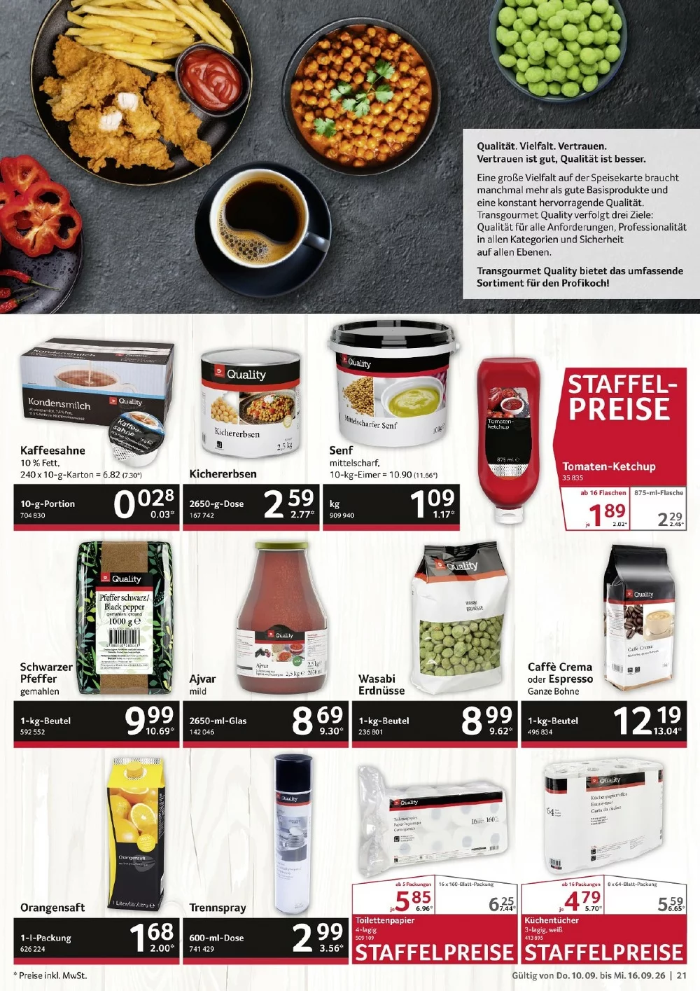 selgros food prospekt september 10 16 21