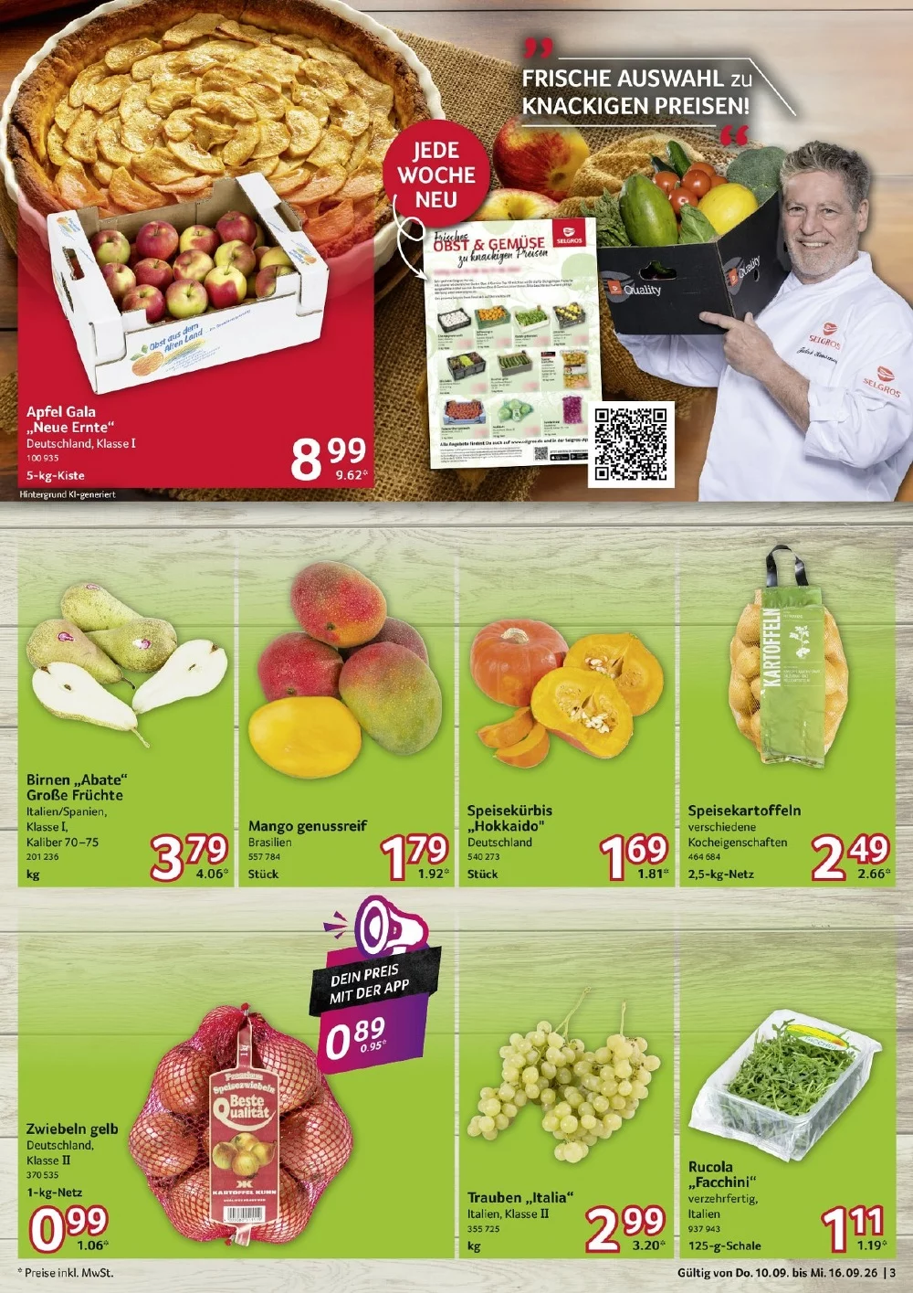 selgros food prospekt september 10 16 3