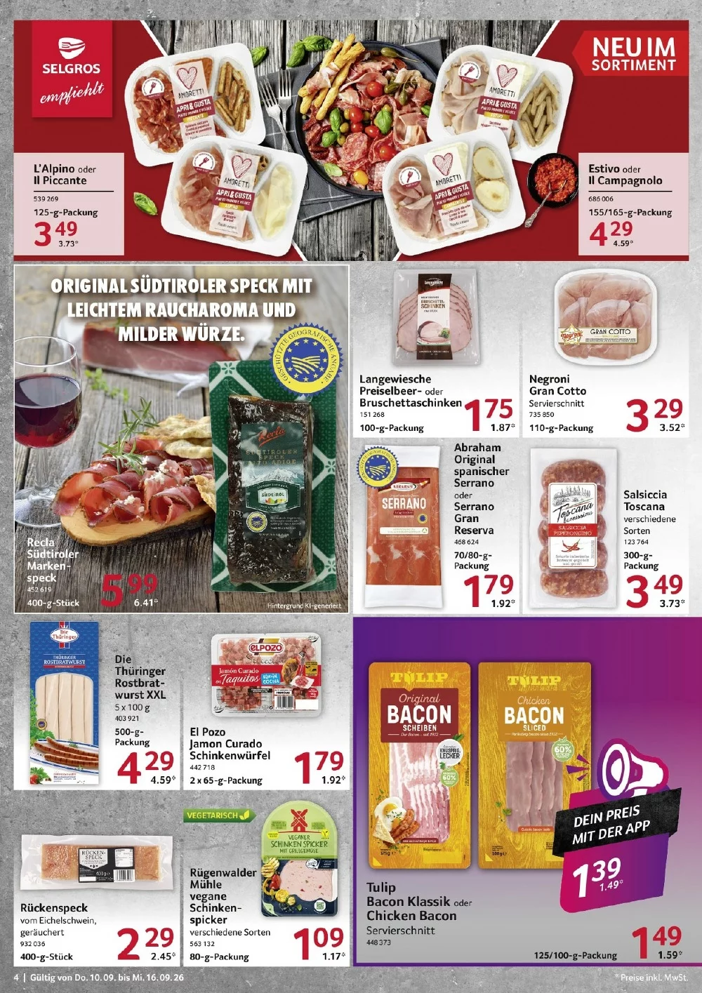 selgros food prospekt september 10 16 4