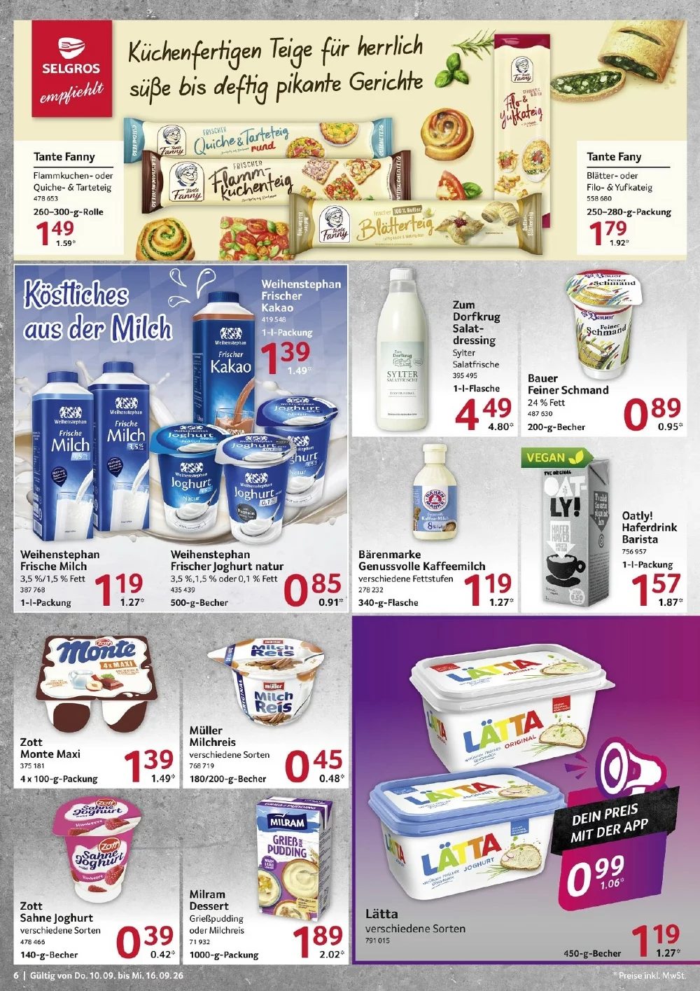 selgros food prospekt september 10 16 6