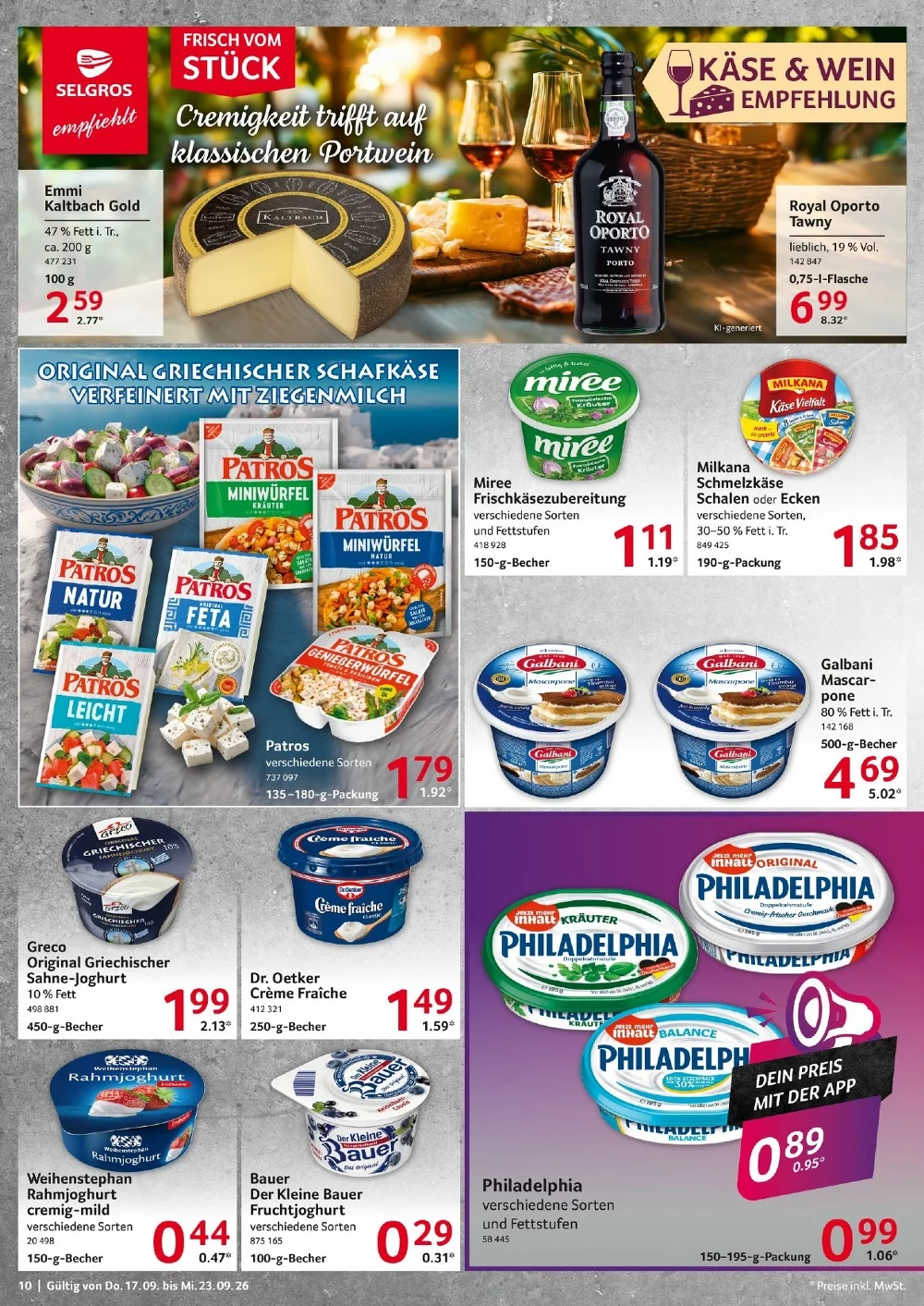 selgros food prospekt september 17 23 10