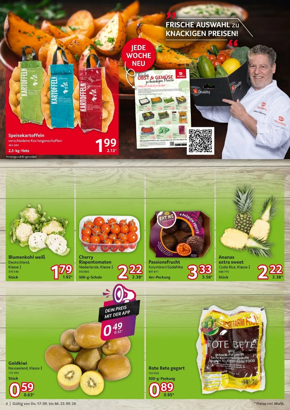 selgros food prospekt september 17 23 4