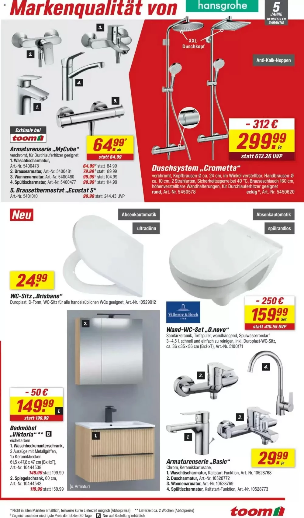 toom baumarkt prospekt august 22 28 18
