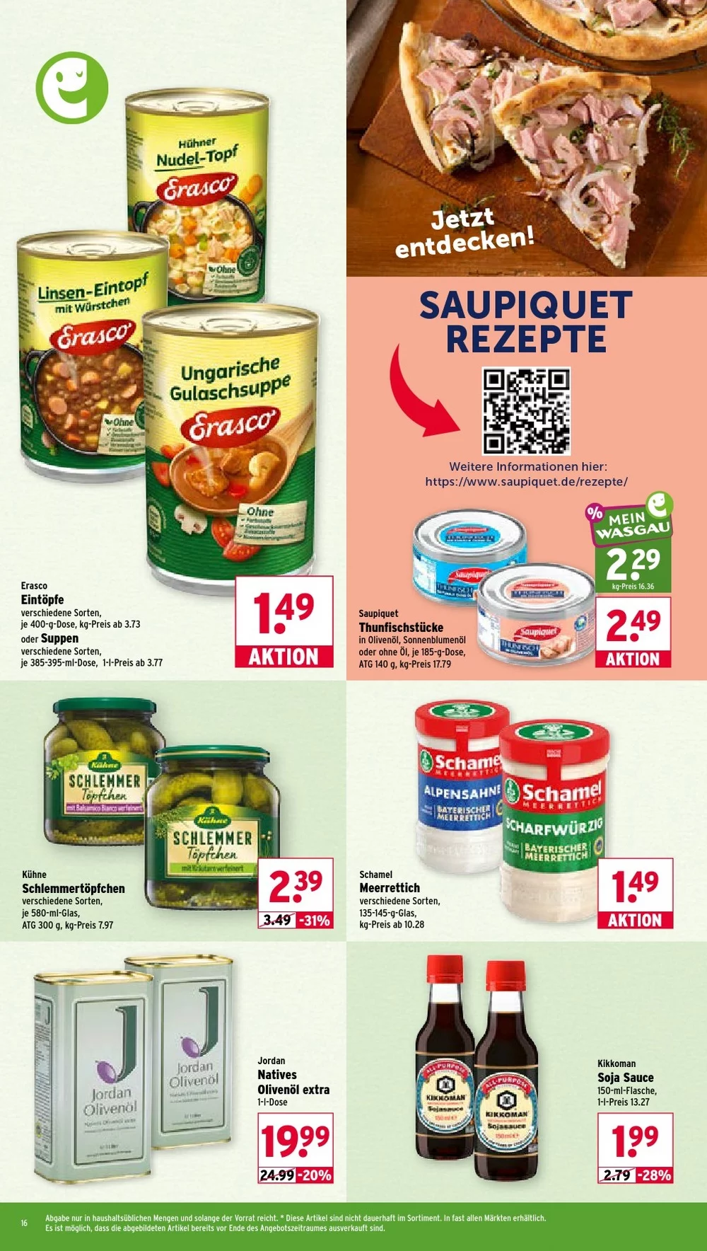 wasgau prospekt august 31 september 5 16