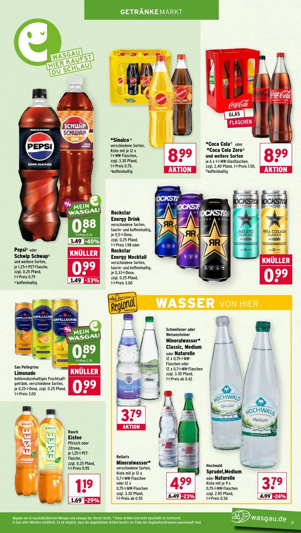 wasgau prospekt august 31 september 5 21