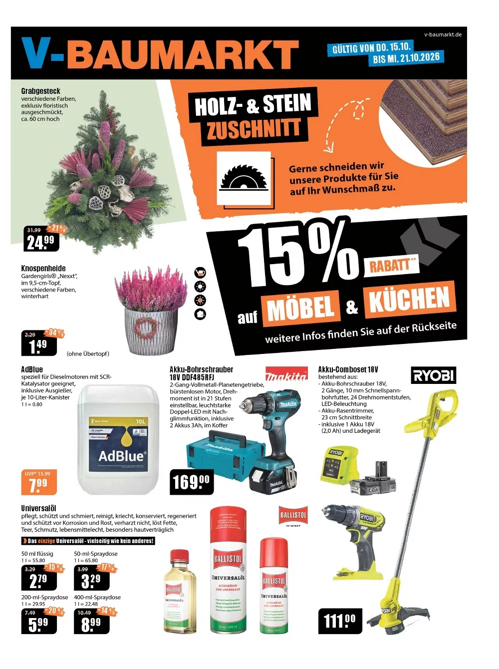 v baumarkt prospekt kw-42