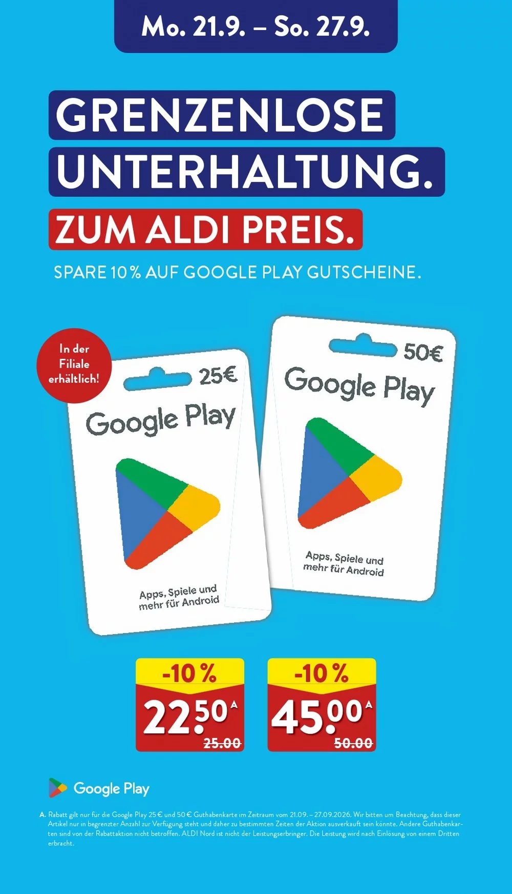 aldi nord prospekt september 21 26 40