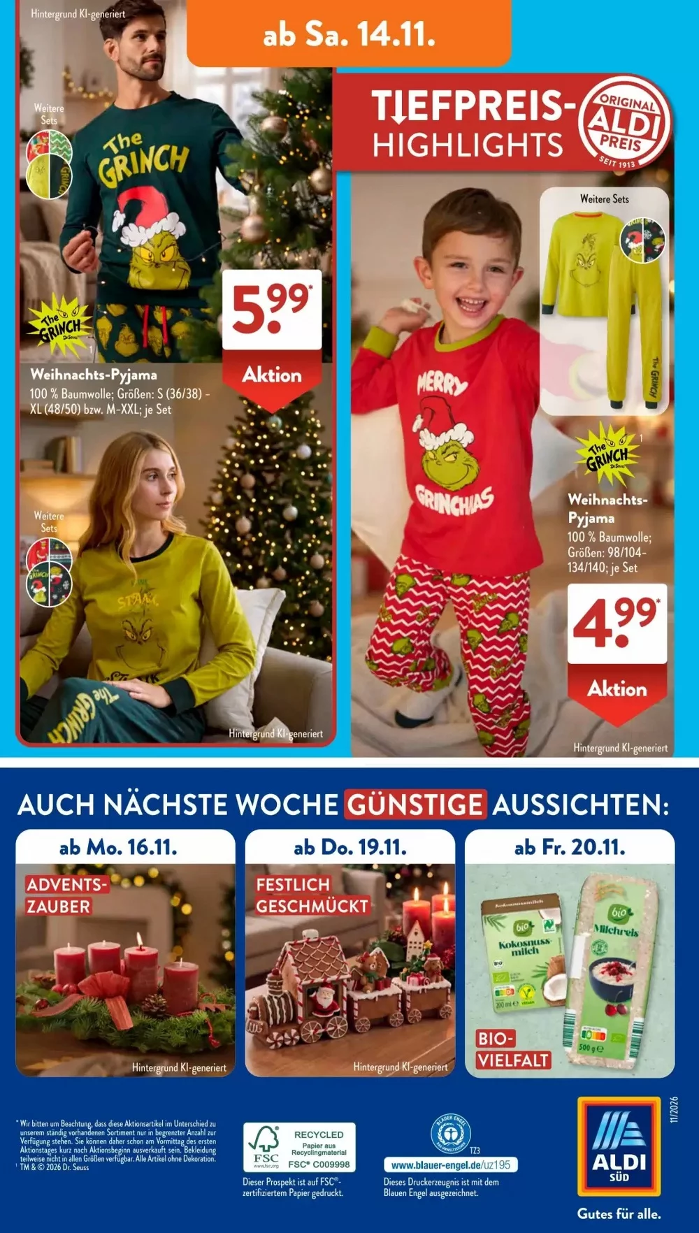aldi sued prospekt november 9 14 15